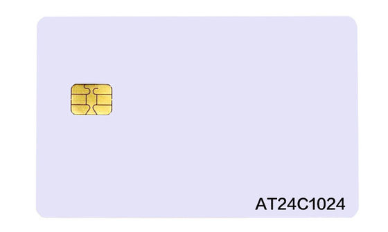 산업적 상업적 비어 있는 AT24C1024 접촉식 스마트 카드